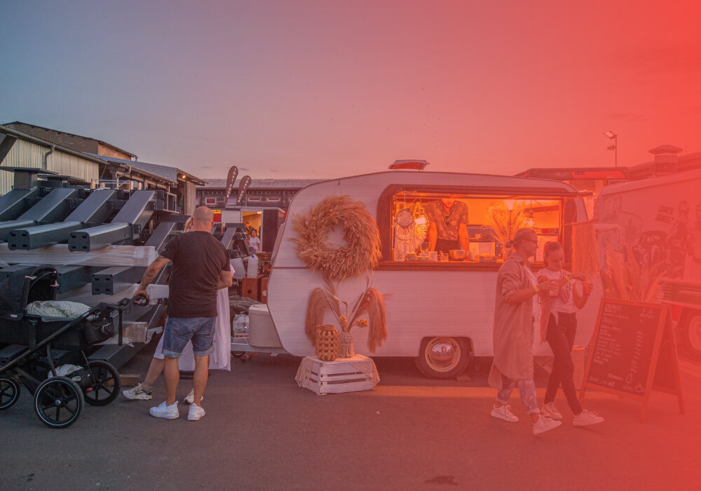 Hranolky s krevetou.<br>K tomu prosecco